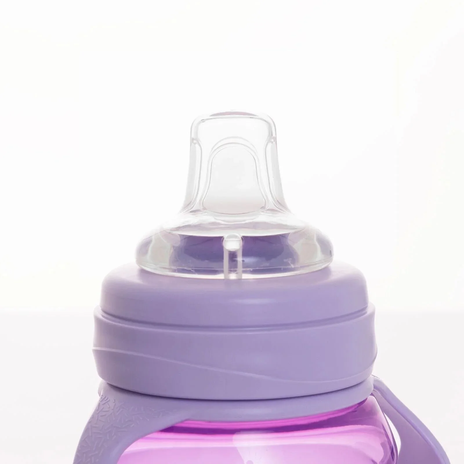 Mooma Kindy Learner Bottle 200ml - Purple - Image 3