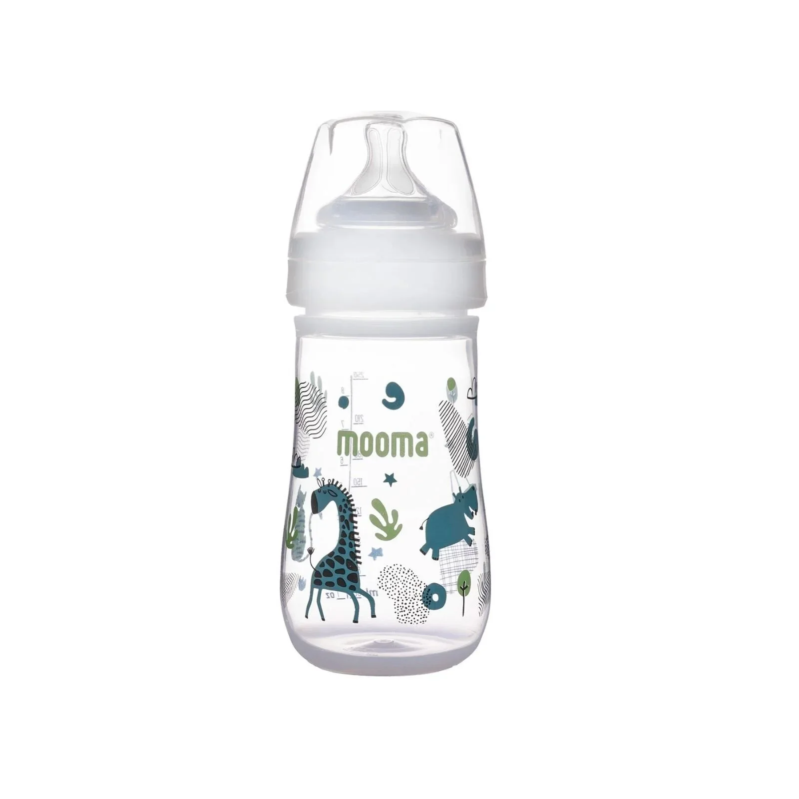 Mooma Neeko Bottle Medium Flow 6-18 months 250ml - Animals - Image 3