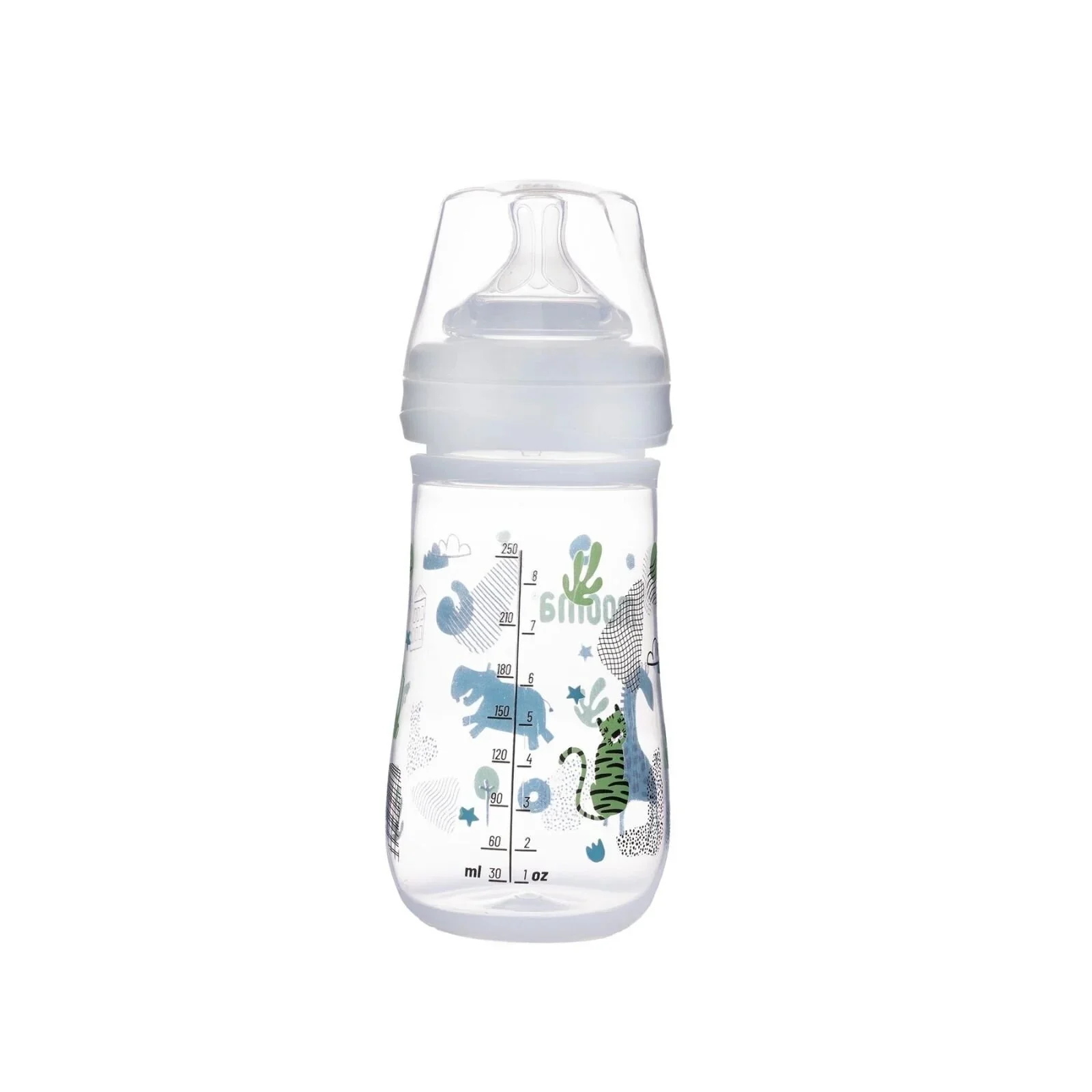 Mooma Neeko Bottle Medium Flow 6-18 months 250ml - Animals - Image 4