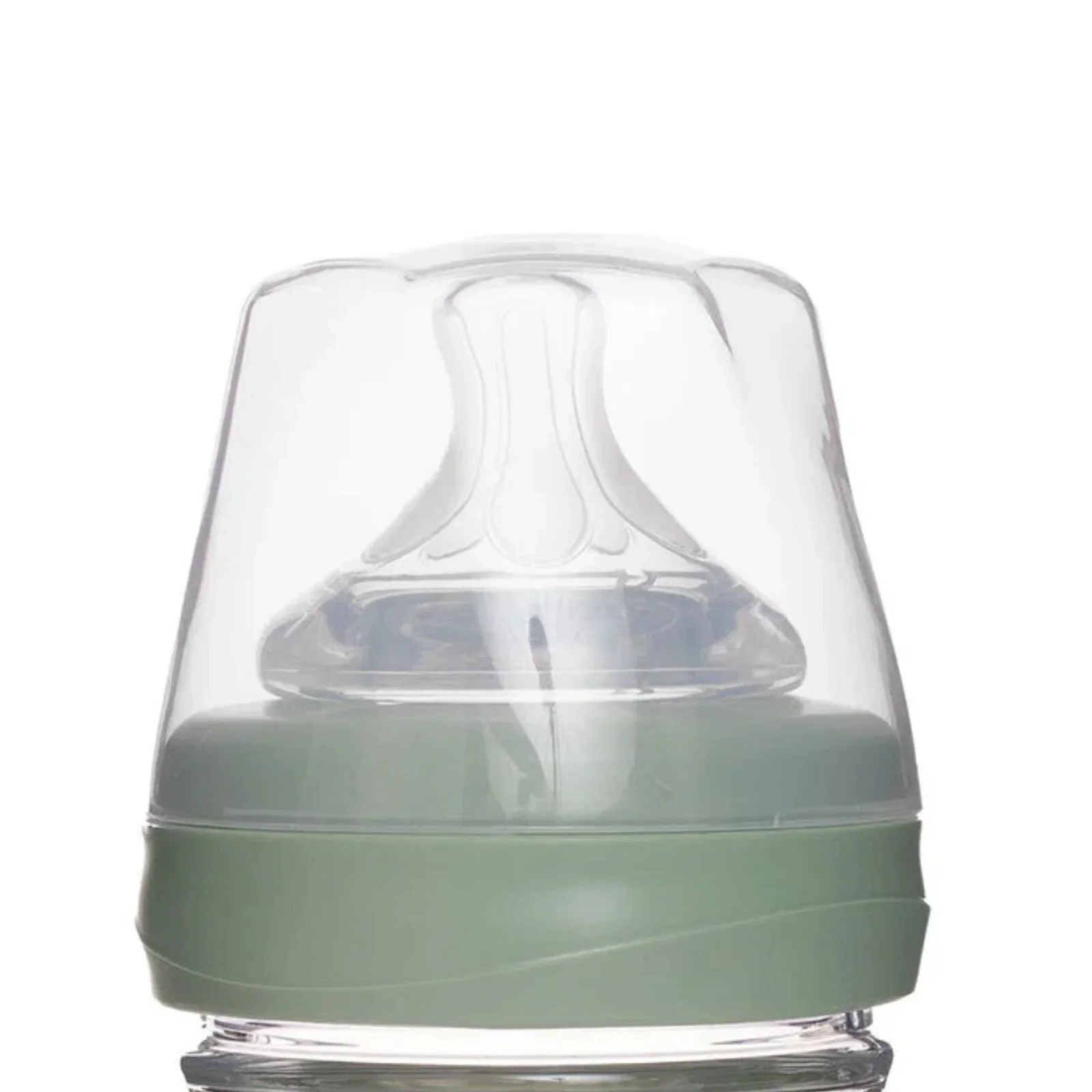 Mooma Neutra Tritan Bottle Slow Flow 0-6 months 150ml - Sage Green - Image 3