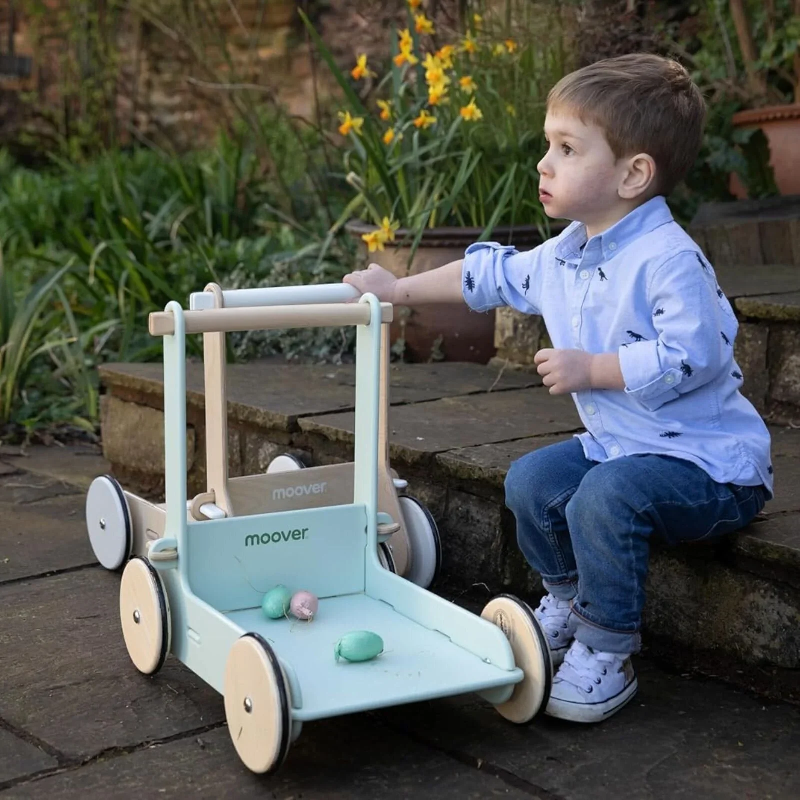 Moover Baby Walker - Green - Image 7