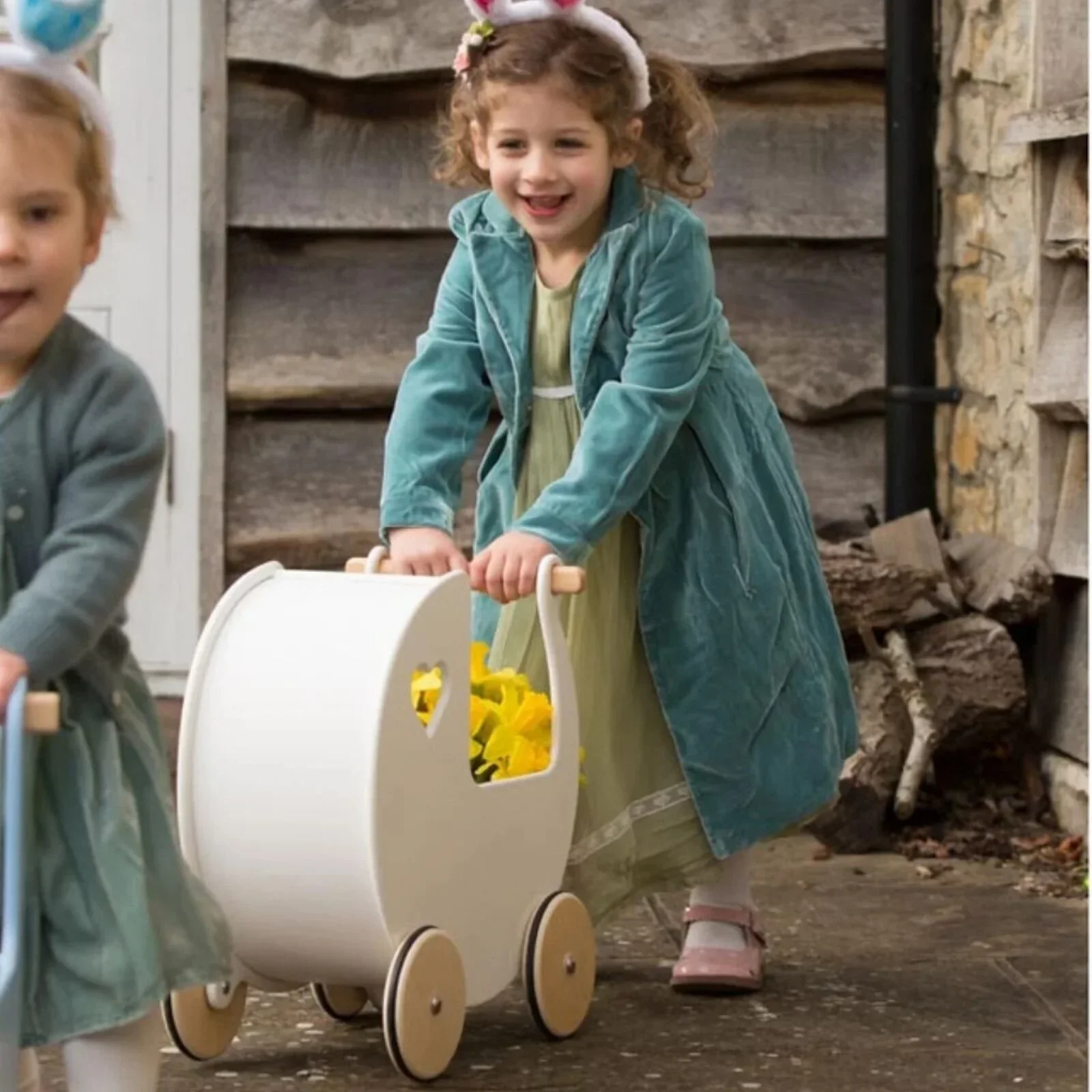Moover Pram - Off White - Image 3