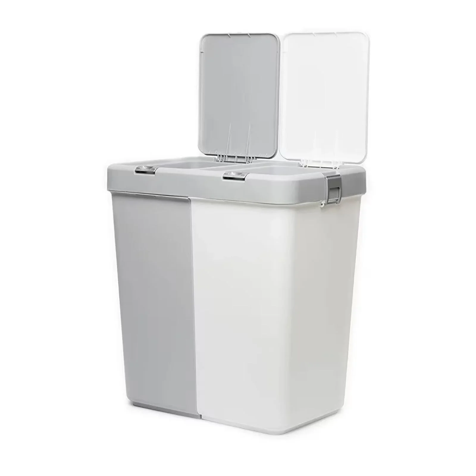 Motek Multi-Purpose Double Compartment Laundry & Dirty Basket 80lt - Image 2