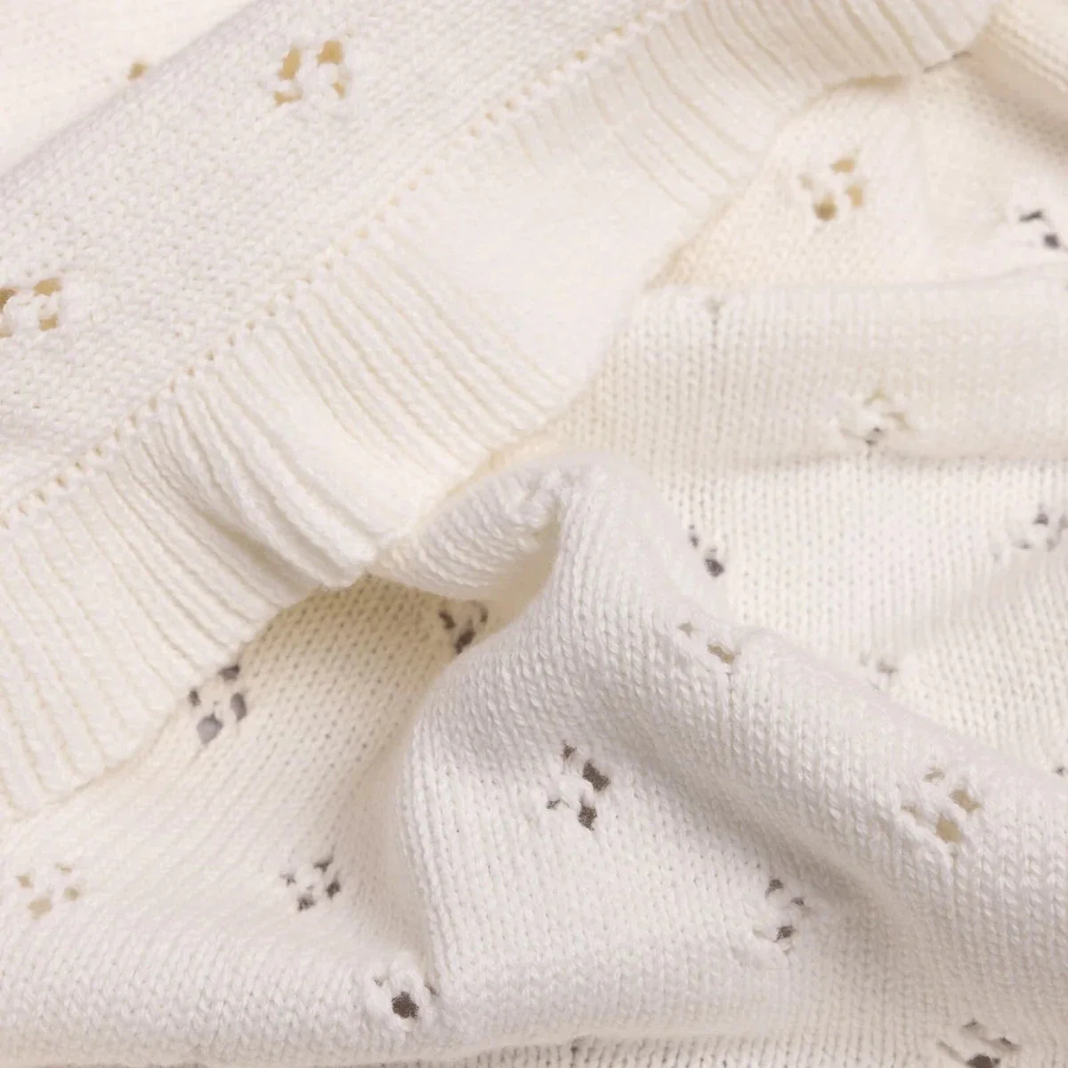 Mothercare Girls Blanket - Ecru - Image 4