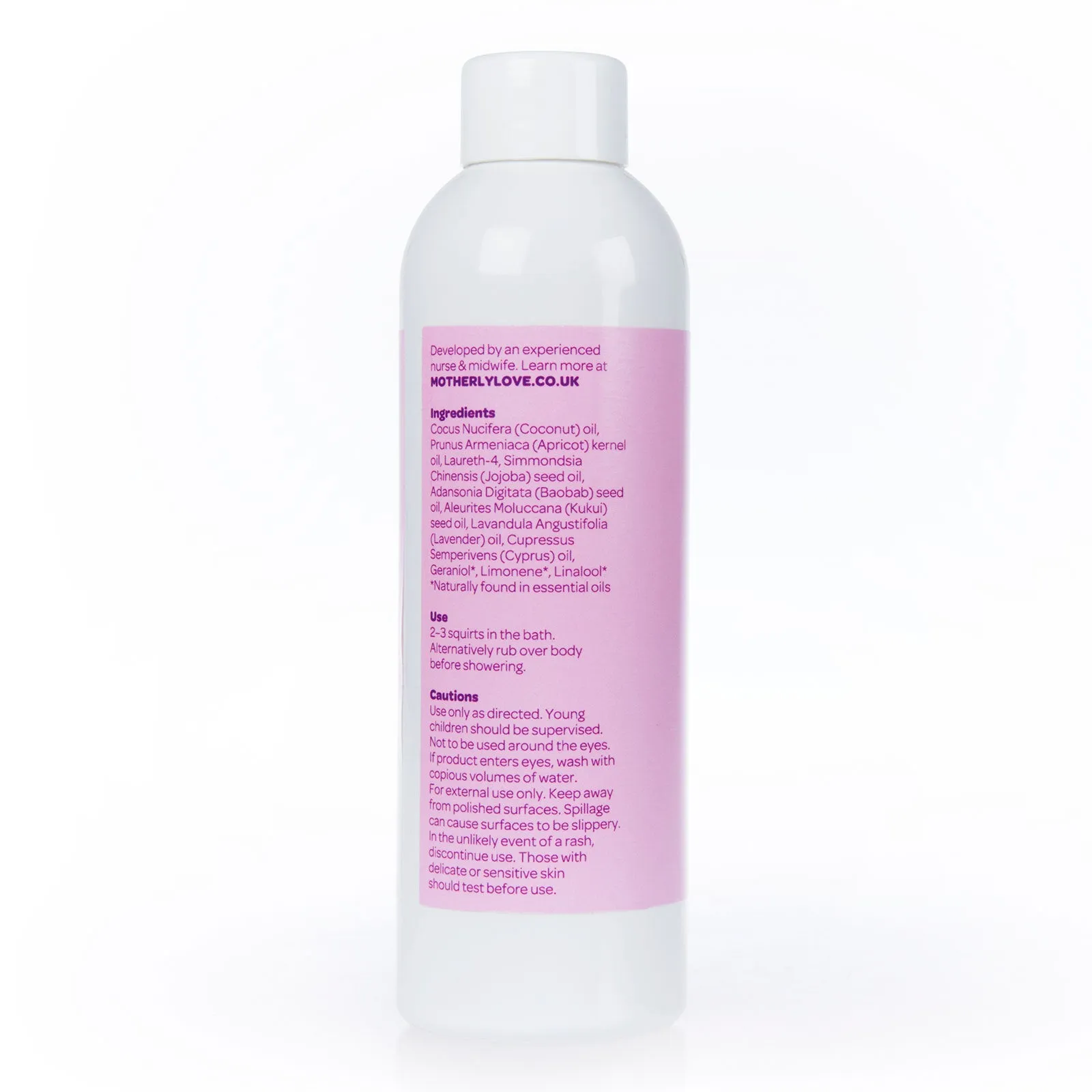 Motherlylove Pamper Mum Comforting Bath Oil 200ml - Image 2