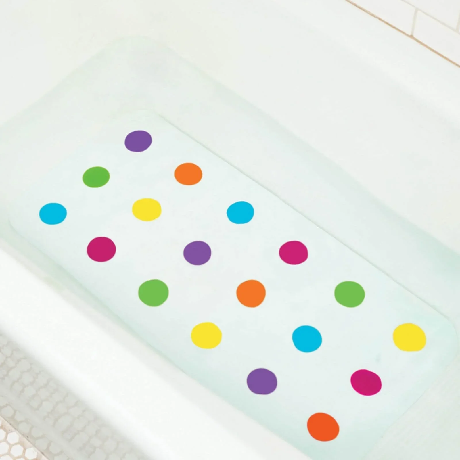 Munchkin Dandy Dots Non-Slip Baby & Toddler Bath Mat - Image 2