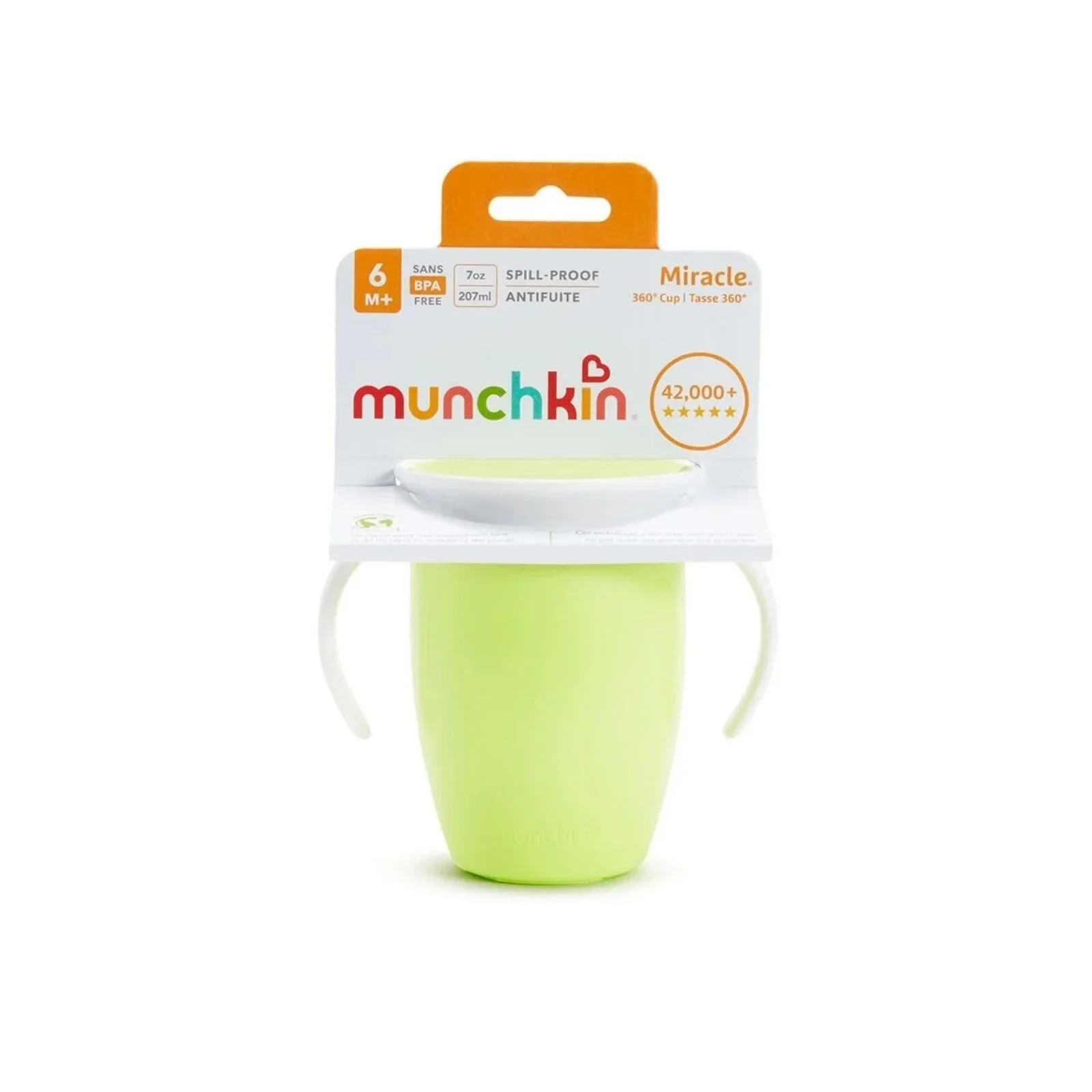 Munchkin Miracle 360 Trainer Cup 6+ months 207ml - Green - Image 5