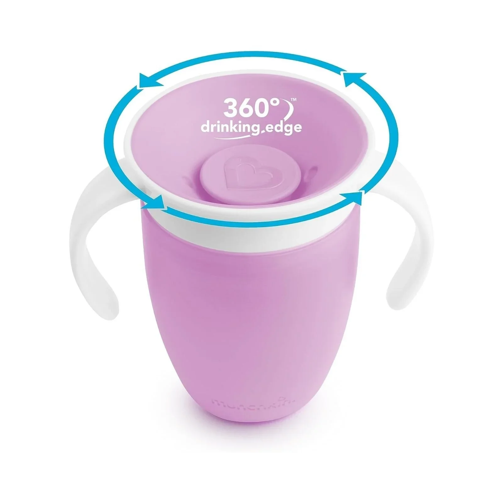 Munchkin Miracle 360 Trainer Cup 6+ months 207ml - Purple - Image 3