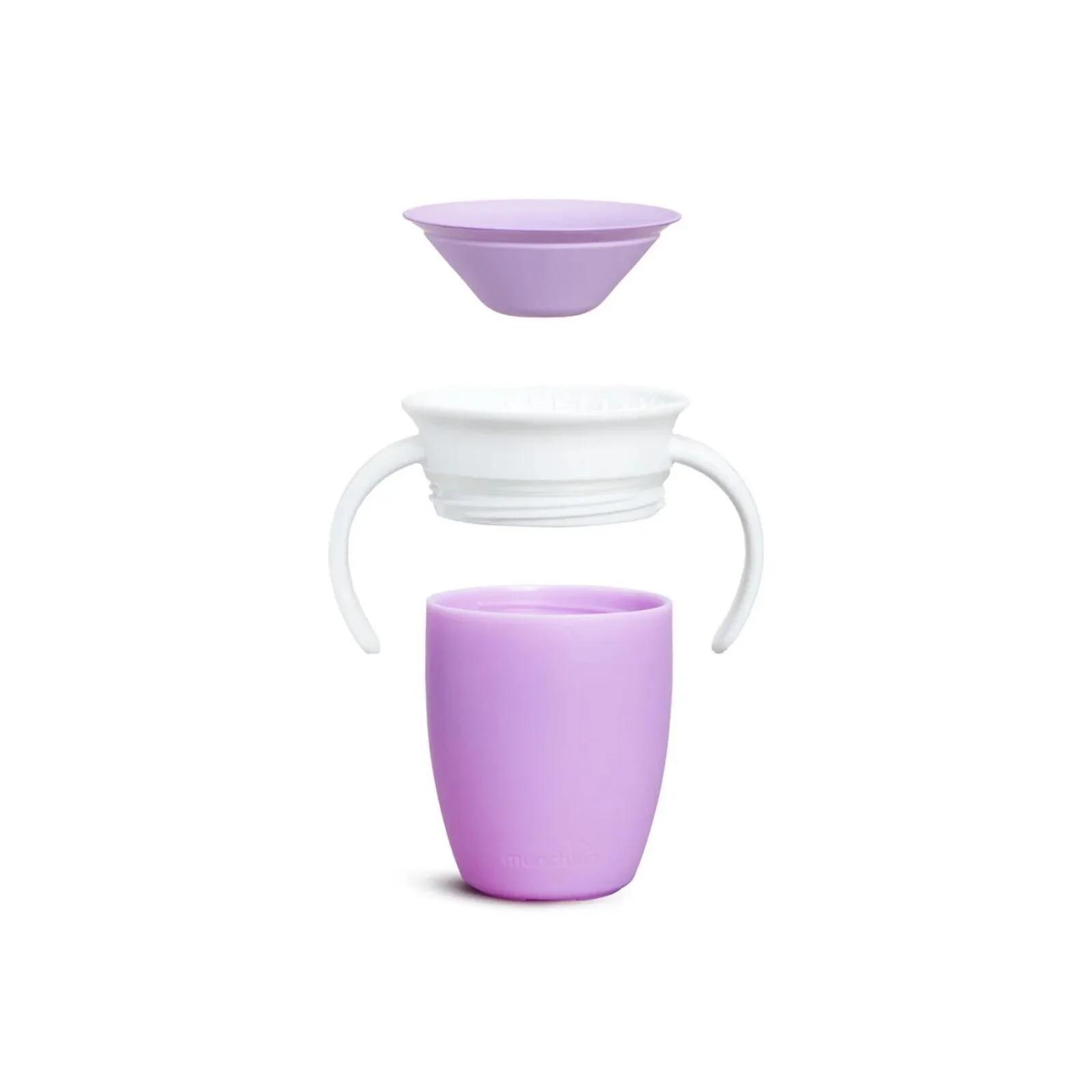 Munchkin Miracle 360 Trainer Cup 6+ months 207ml - Purple - Image 4