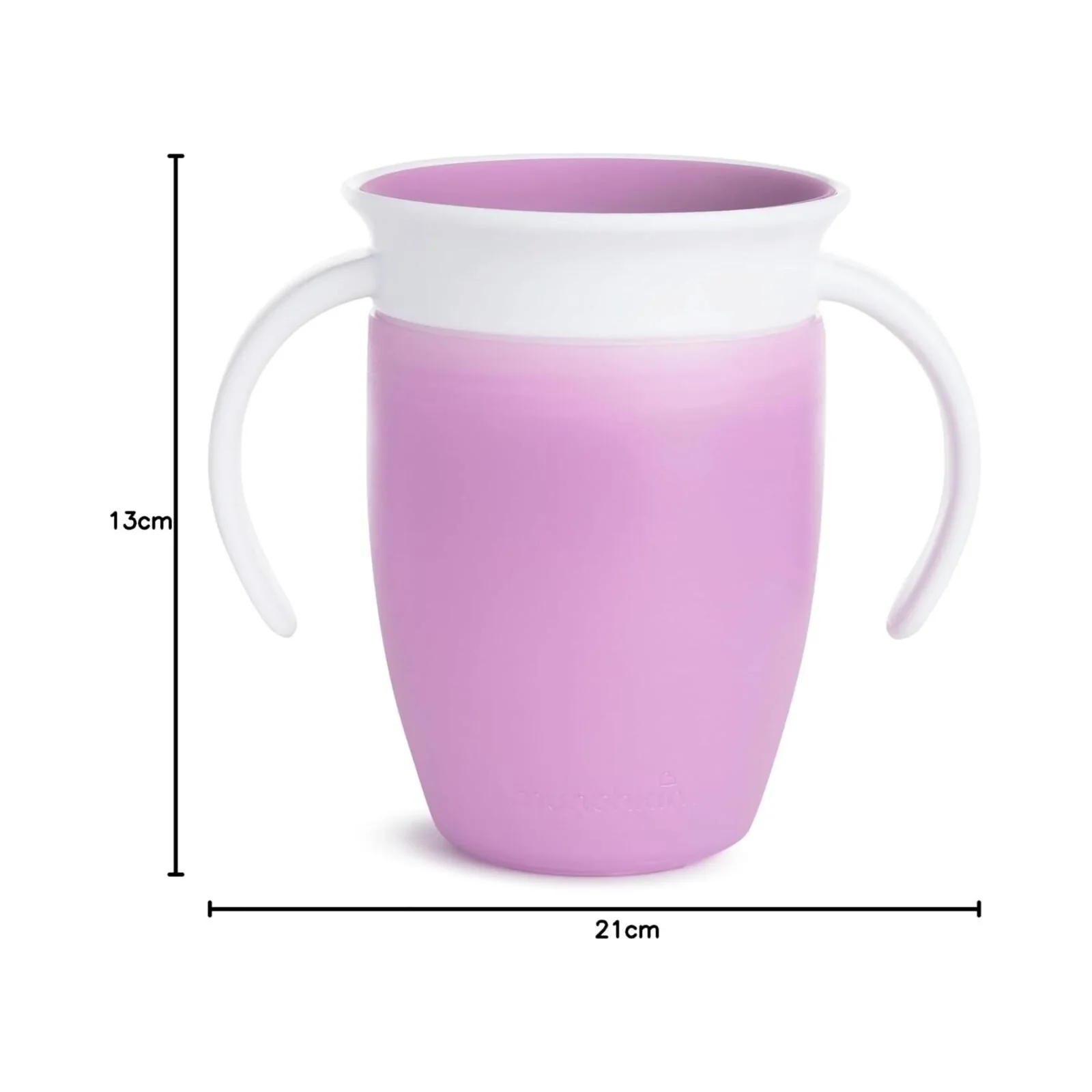 Munchkin Miracle 360 Trainer Cup 6+ months 207ml - Purple - Image 6