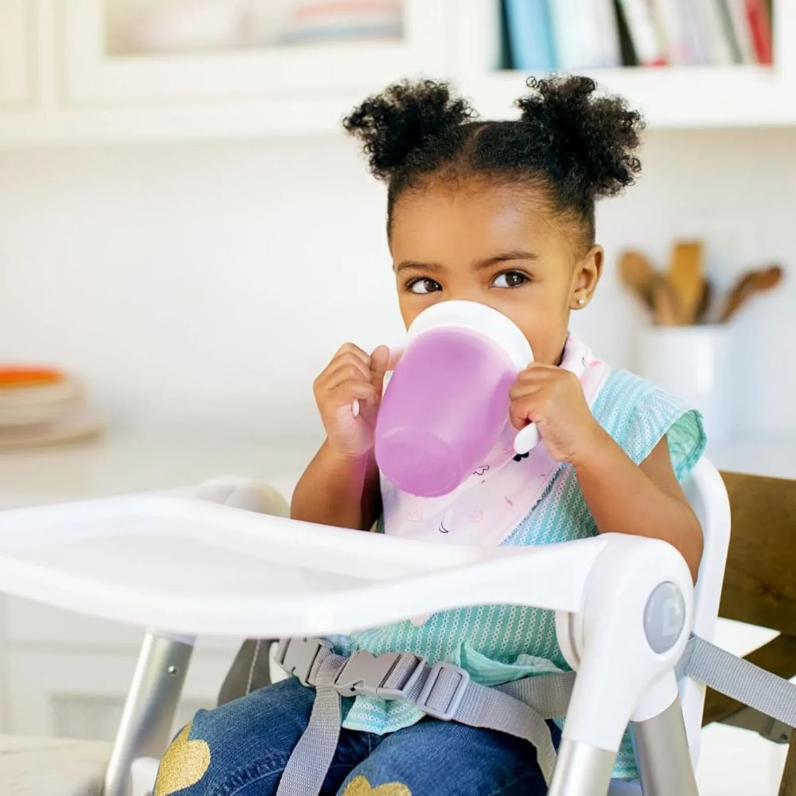 Munchkin Miracle 360 Trainer Cup 6+ months 207ml - Purple - Image 8