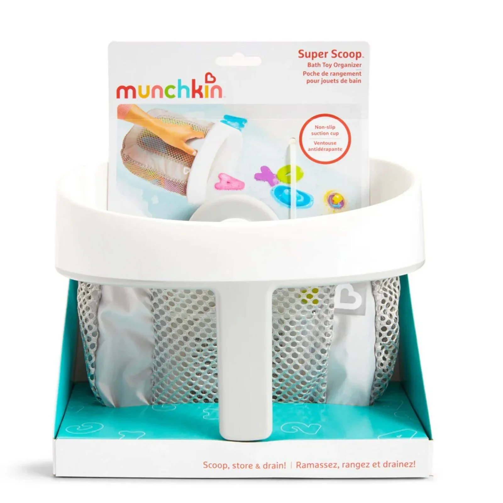 Munchkin Super Scoop Bath Toy Organiser - Image 7