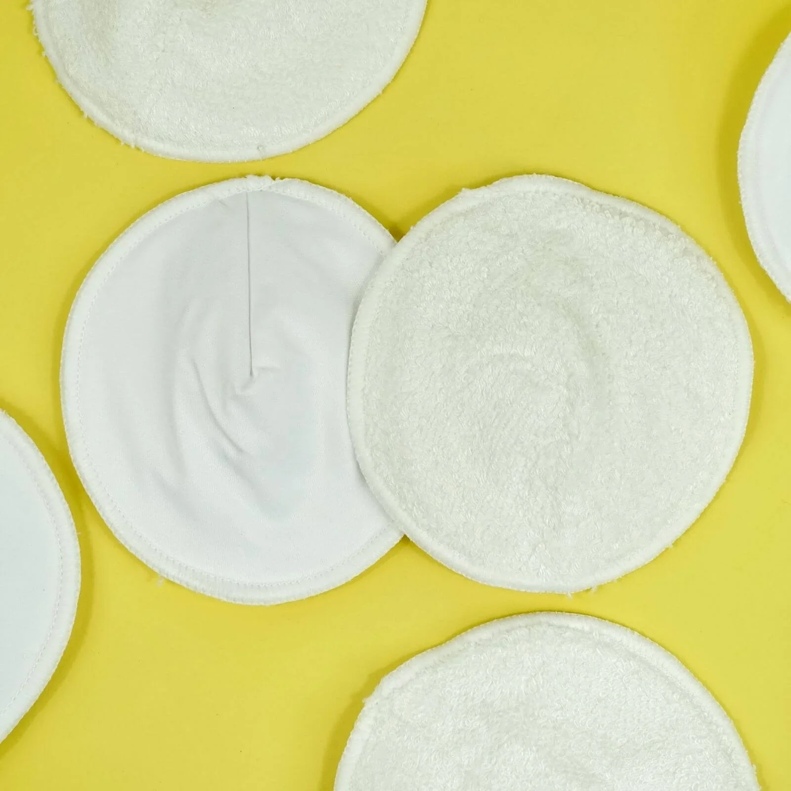 MuslinZ Bamboo Cotton Terry Nursing Pads 6 pcs - Image 3