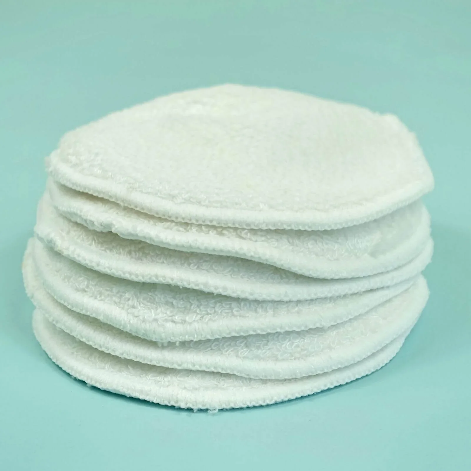 MuslinZ Bamboo Cotton Terry Nursing Pads 6 pcs - Image 4