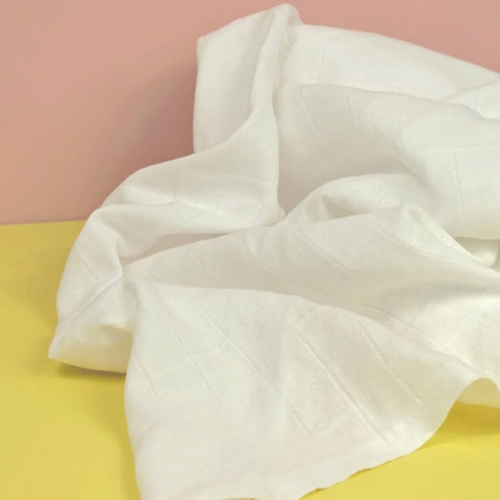 MuslinZ Bamboo/Organic Cotton Muslin Set - White - Image 3