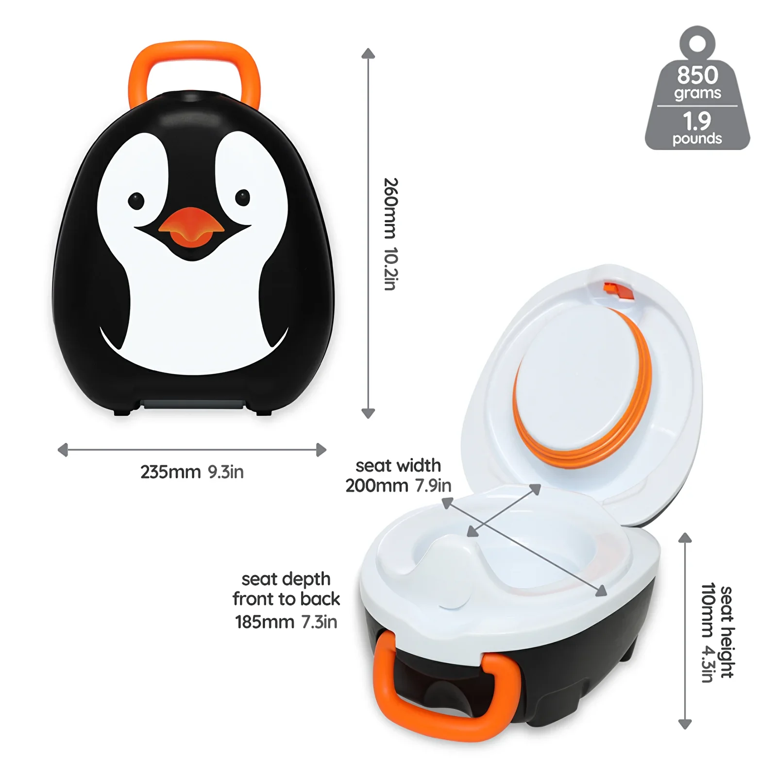 My Carry Potty - Penguin - Image 7