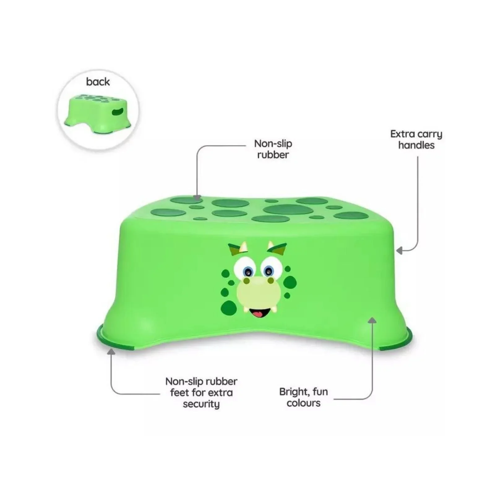 My Carry Potty - My Little Step Stool - Dinosaur - Image 4