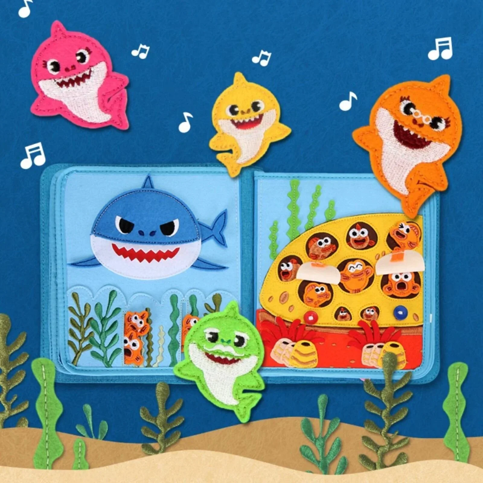 My First Book Baby Shark - Yellow - Image 2