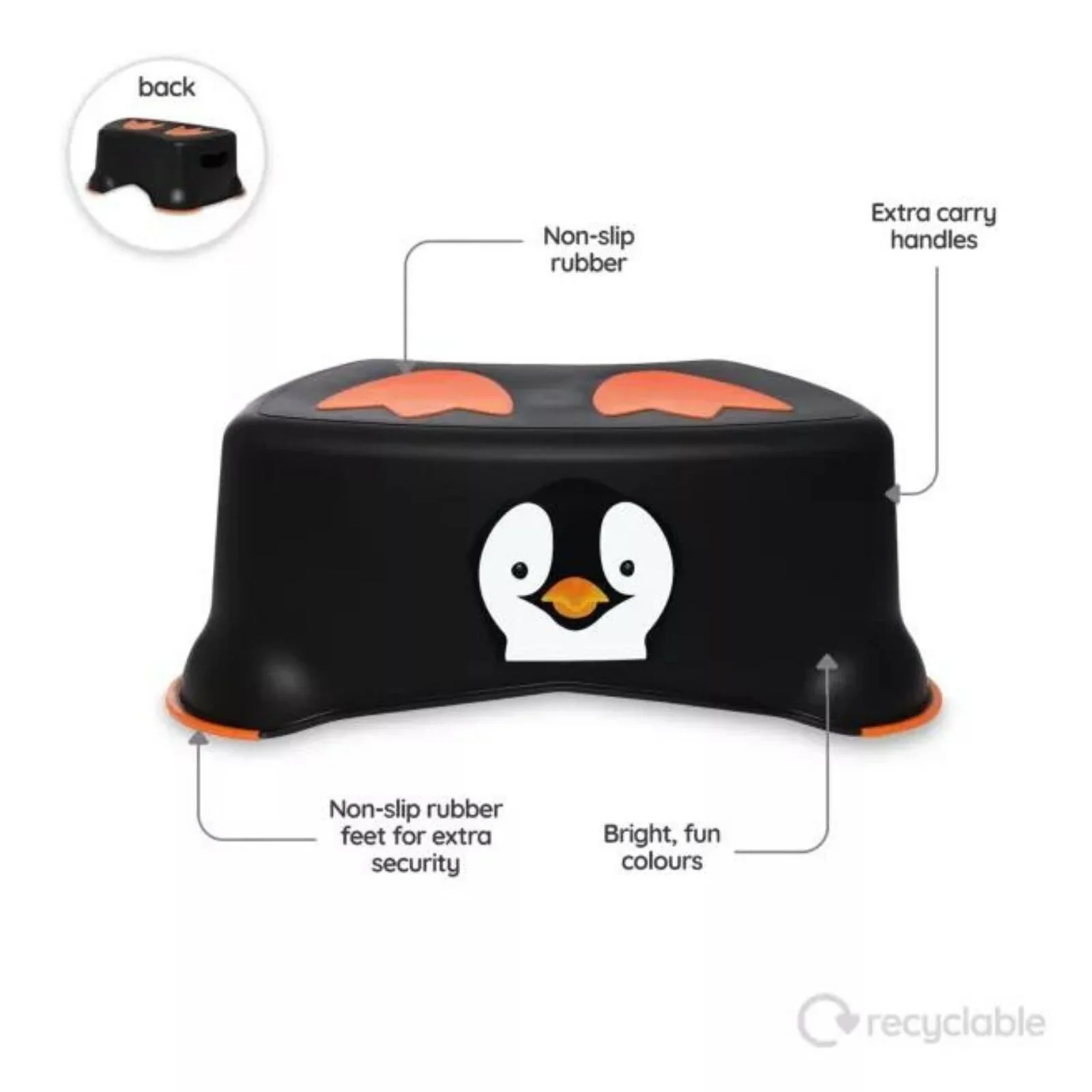 My Little Step Stool - Penguin - Image 4