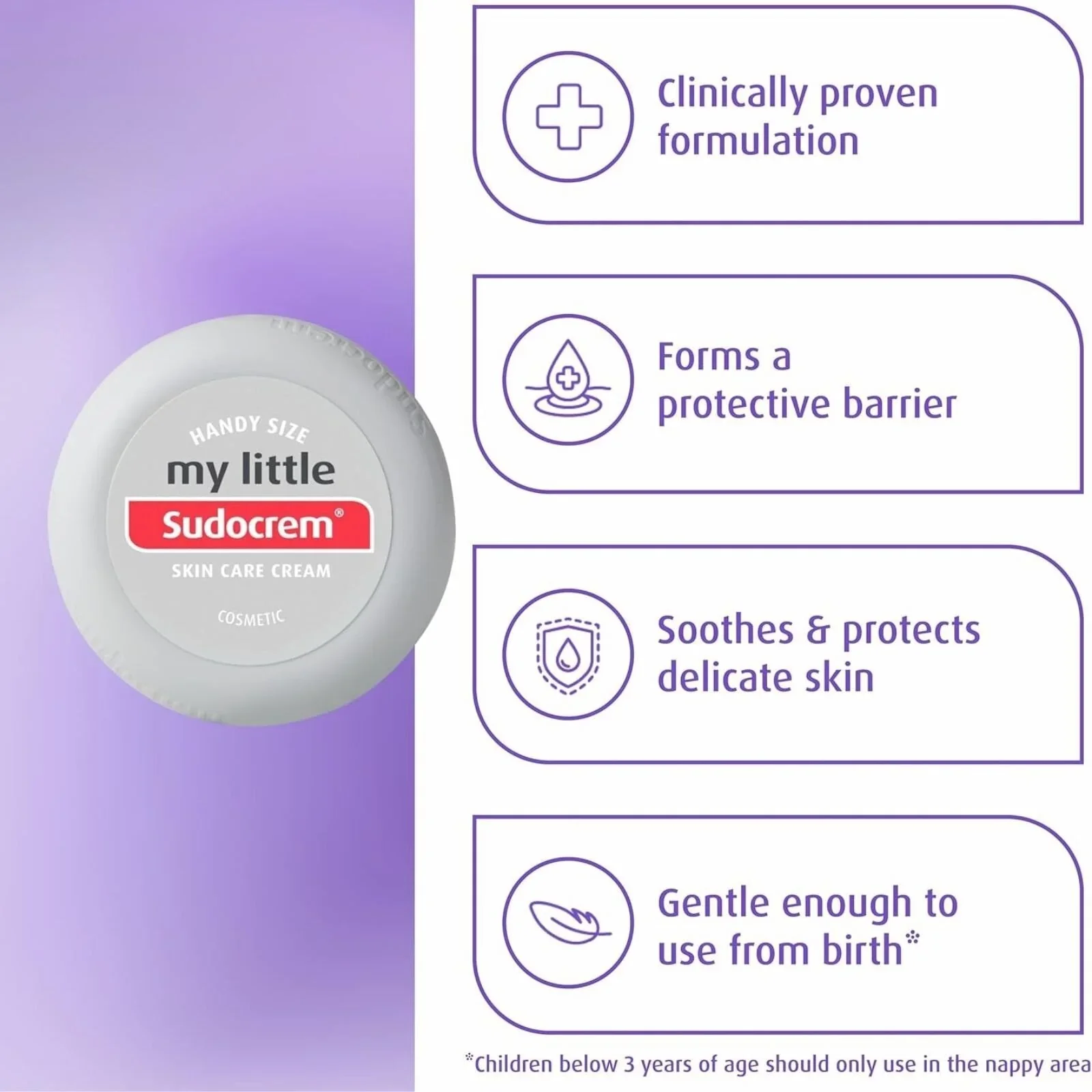 Sudocrem  My Little Skin Care Cream 22g - Image 2