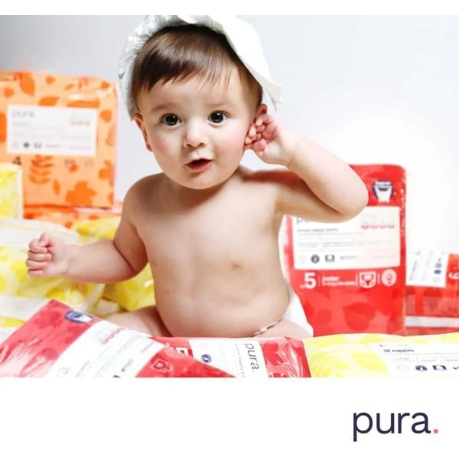 Pura Eco Nappy Pants Size 7 - 16 nappies - Image 5