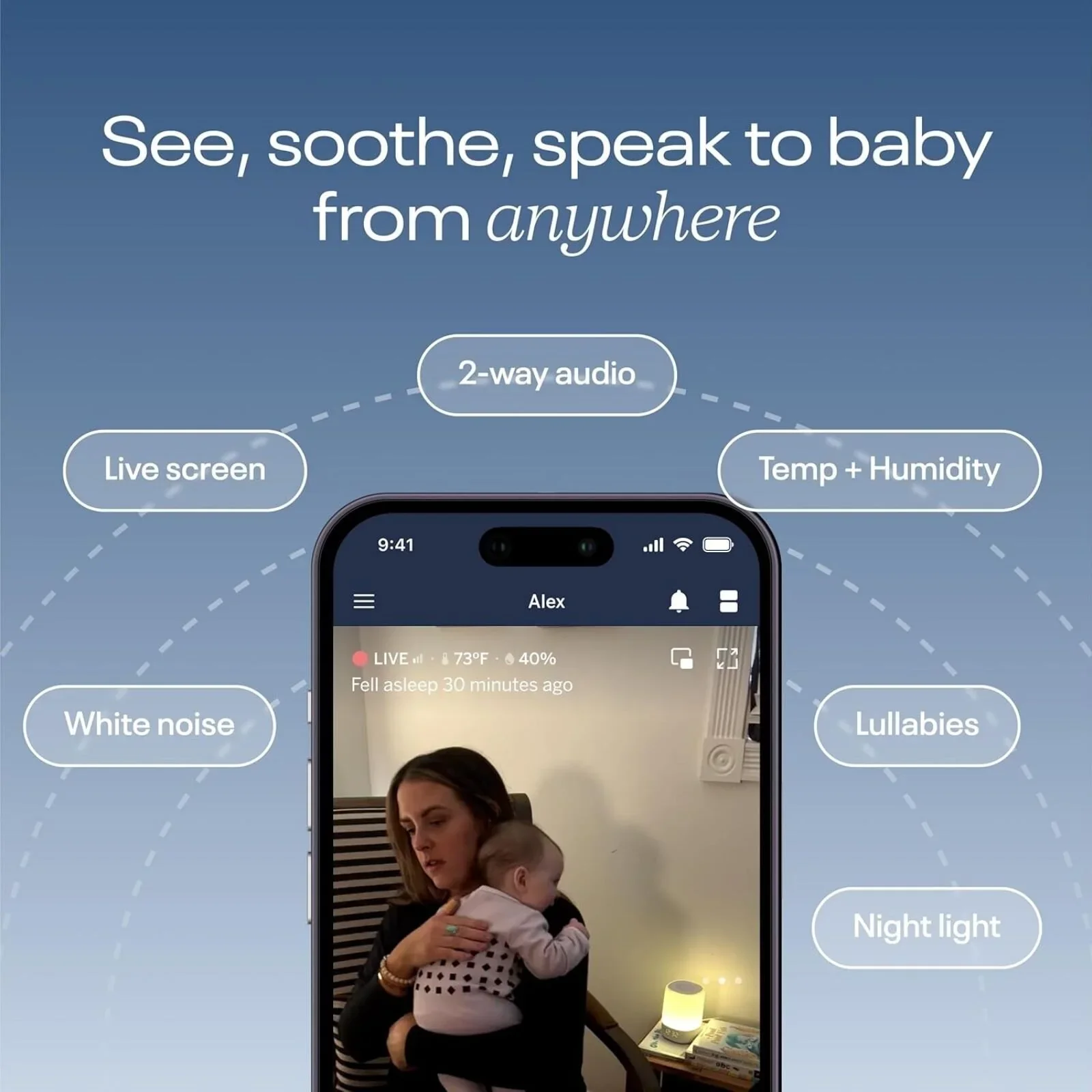 Nanit Pro Baby Camera & Flex Stand - Image 8