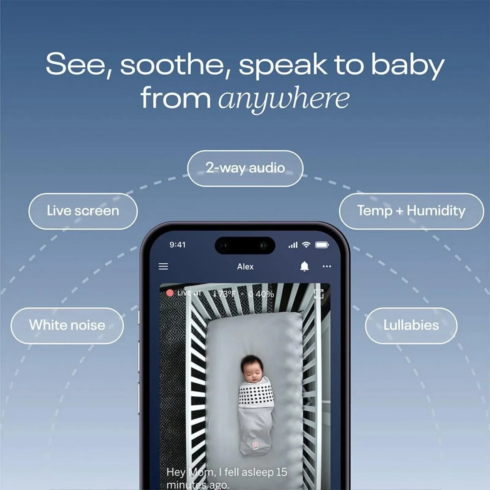 Nanit Pro Baby Monitor & Floor Stand V2 - Image 7