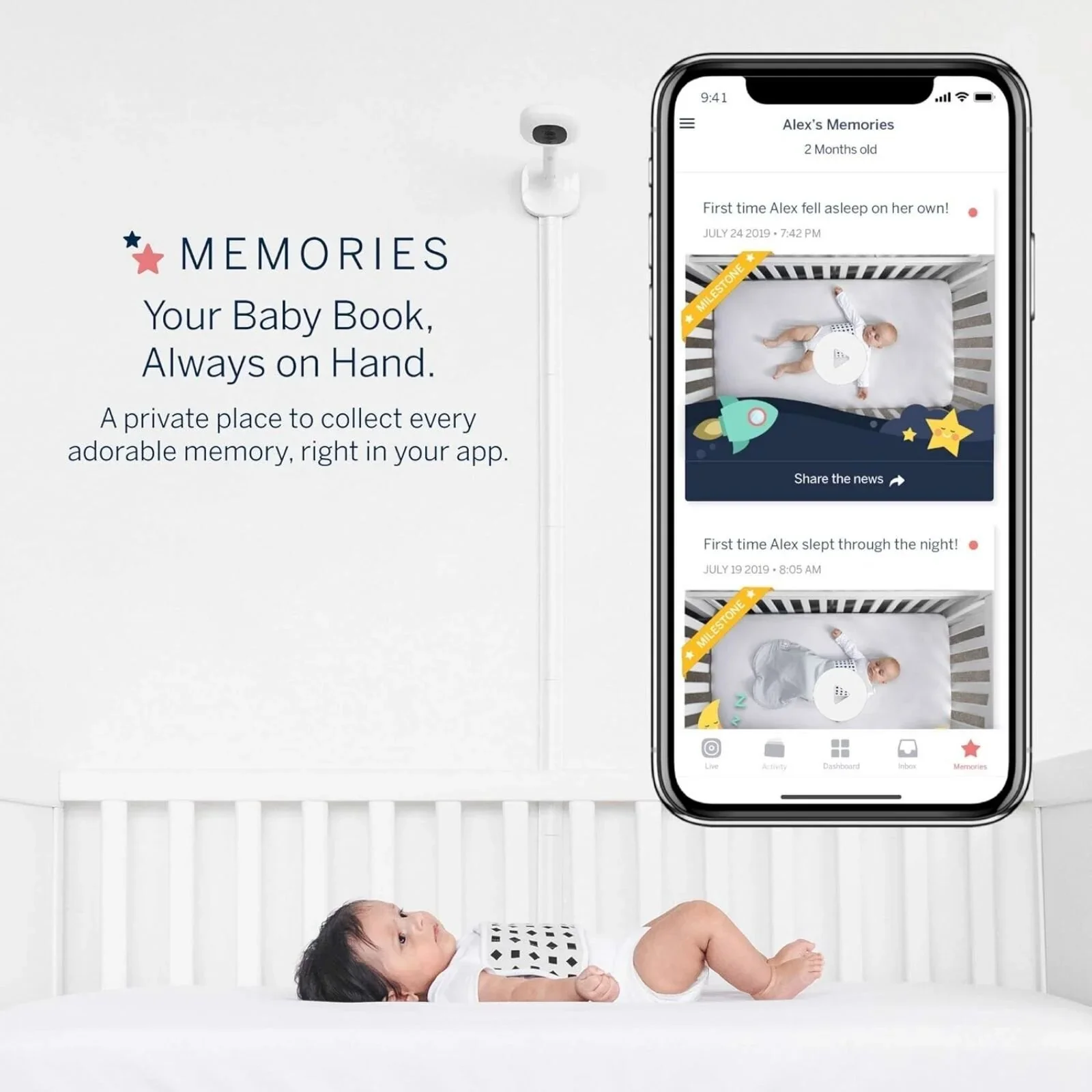 Nanit Pro Baby Monitor & Wall Mount - Image 4