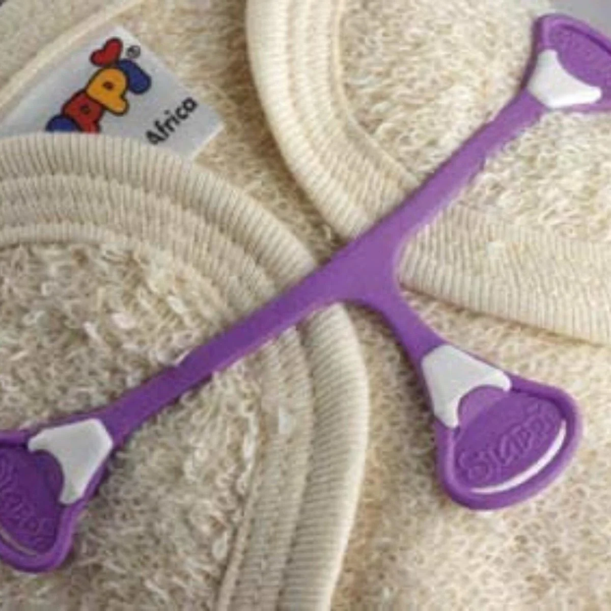 Nappi Nippas No Pin Fasten - Purple - Image 2