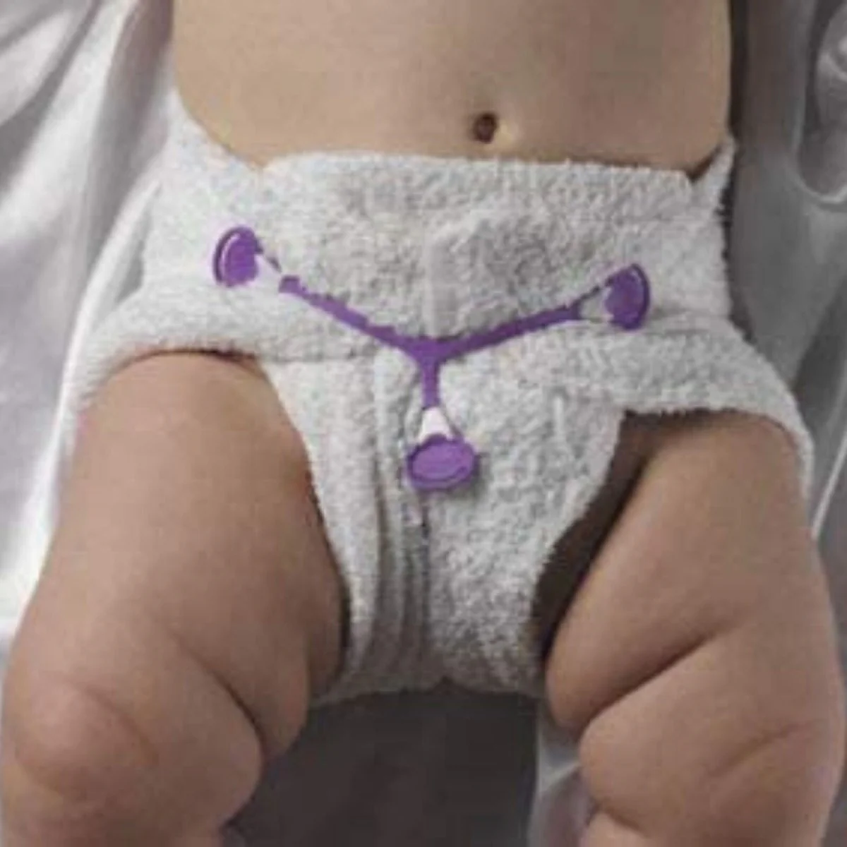 Nappi Nippas No Pin Fasten - Purple - Image 4