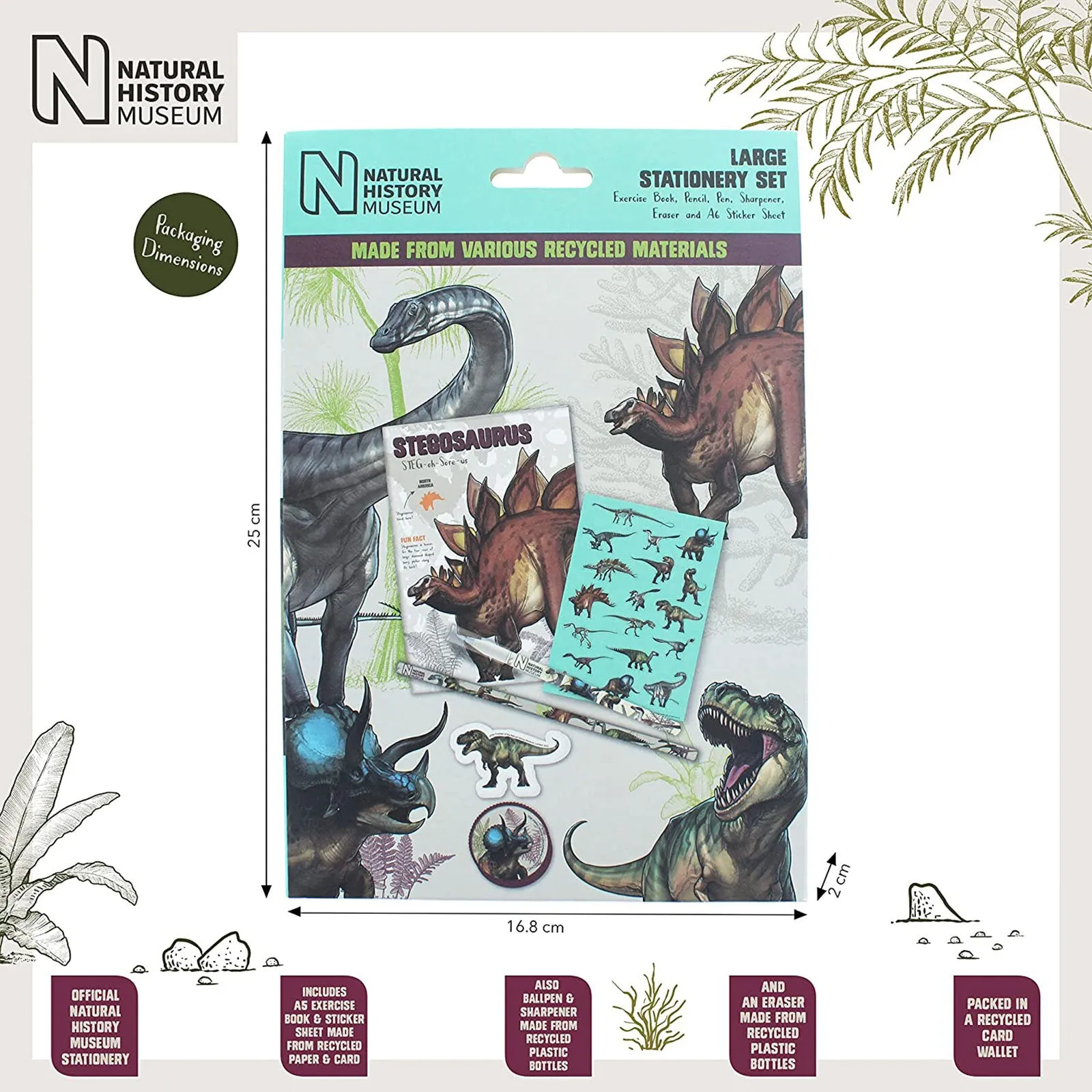 National History Museum Large Stationery Set - Image 2