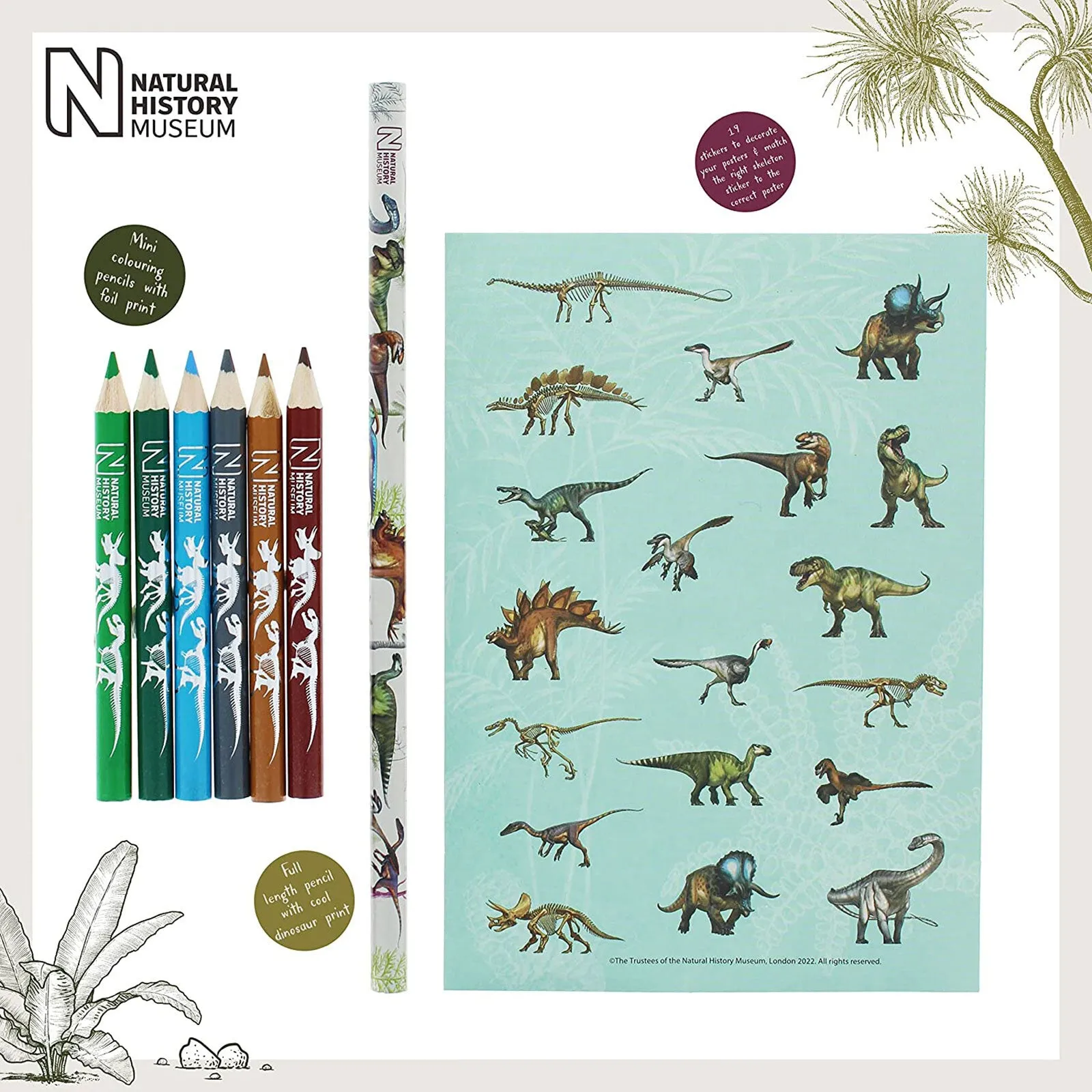 National History Museum Mini Travel Set - Image 2