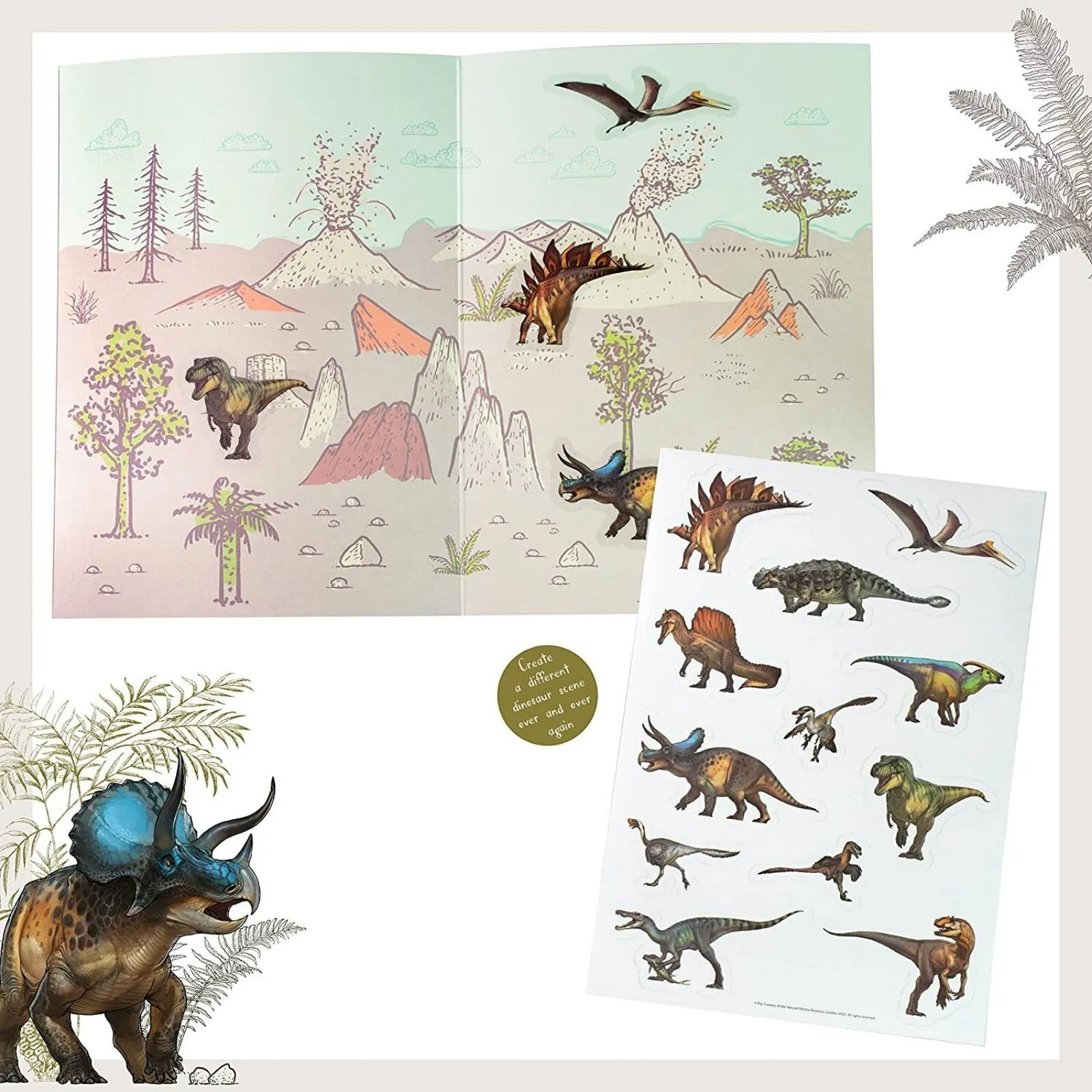 National History Museum Sticker Scene - Image 2