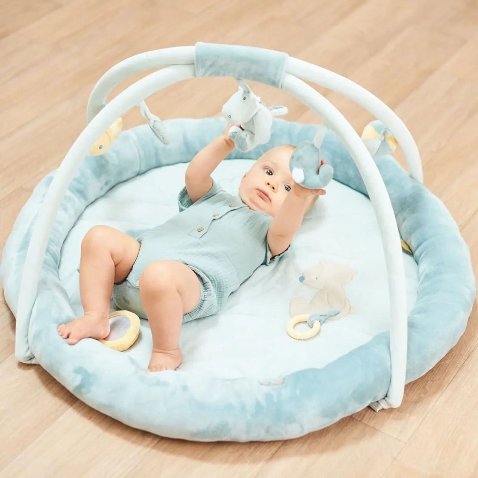 Nattou Stuffed Playmat - Romeo, Jules & Sally - Image 3