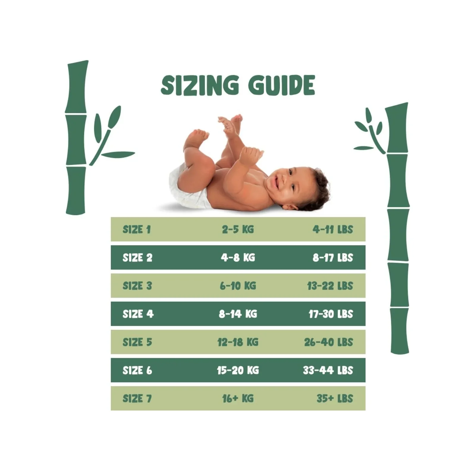 Naty Bamboo Viscose Baby Nappies Size 4 - 24 nappies - Image 6
