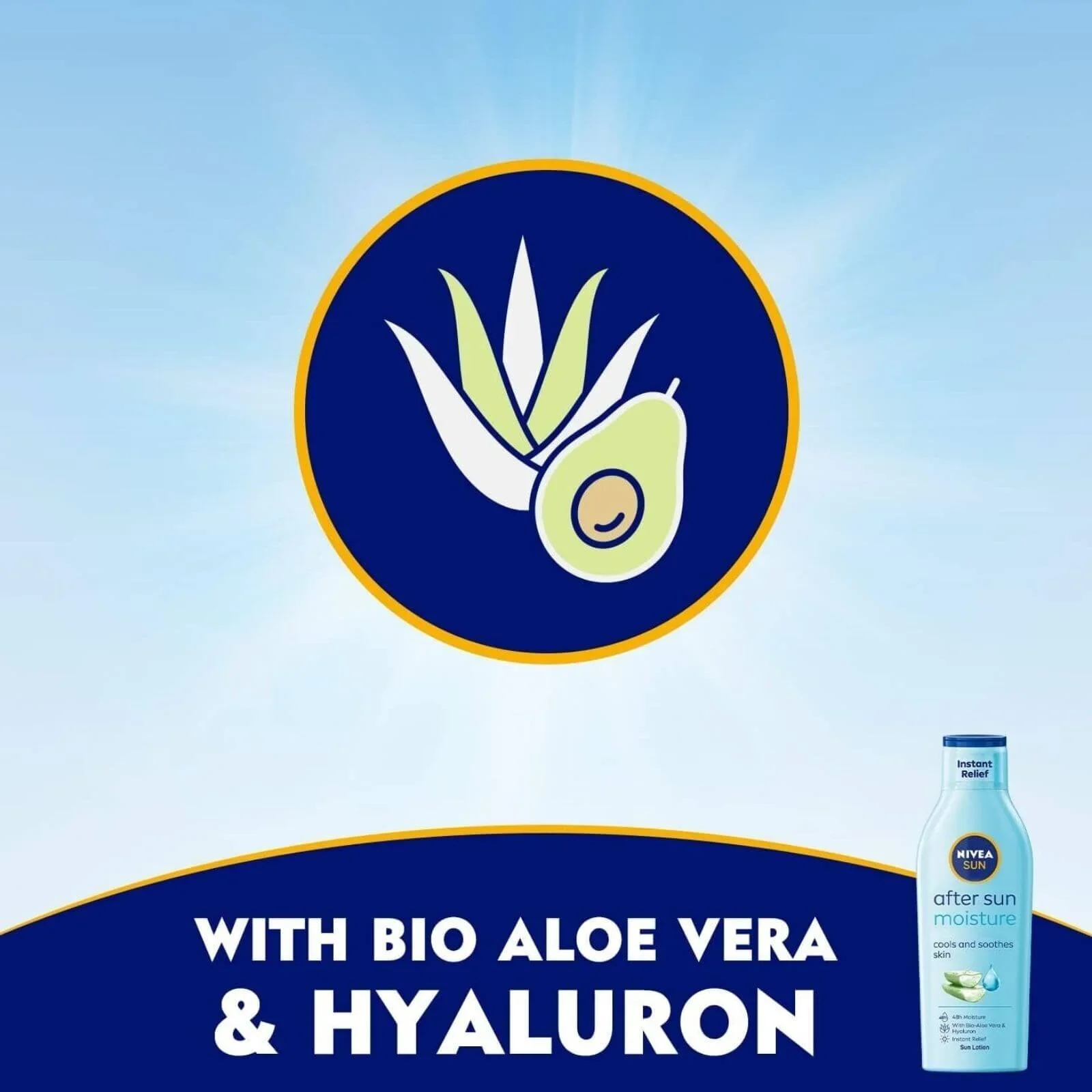 Nivea Sun Lotion After Sun Lotion 200ml - Image 3