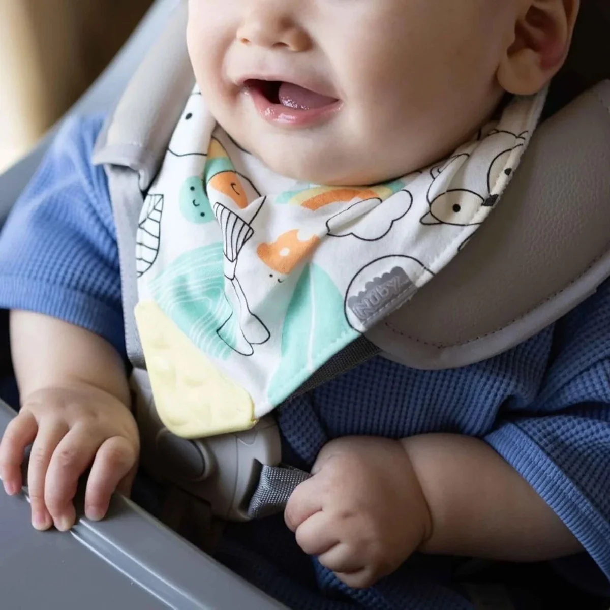 Nuby Bandana Bibs Pack of 3 Assorted - Image 9