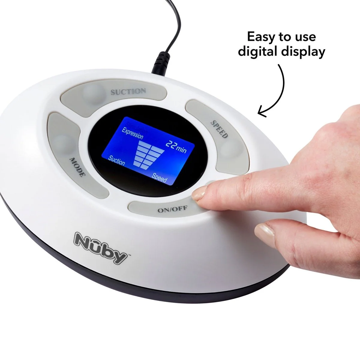 Nuby Digital Electric Breast Pump - Image 3