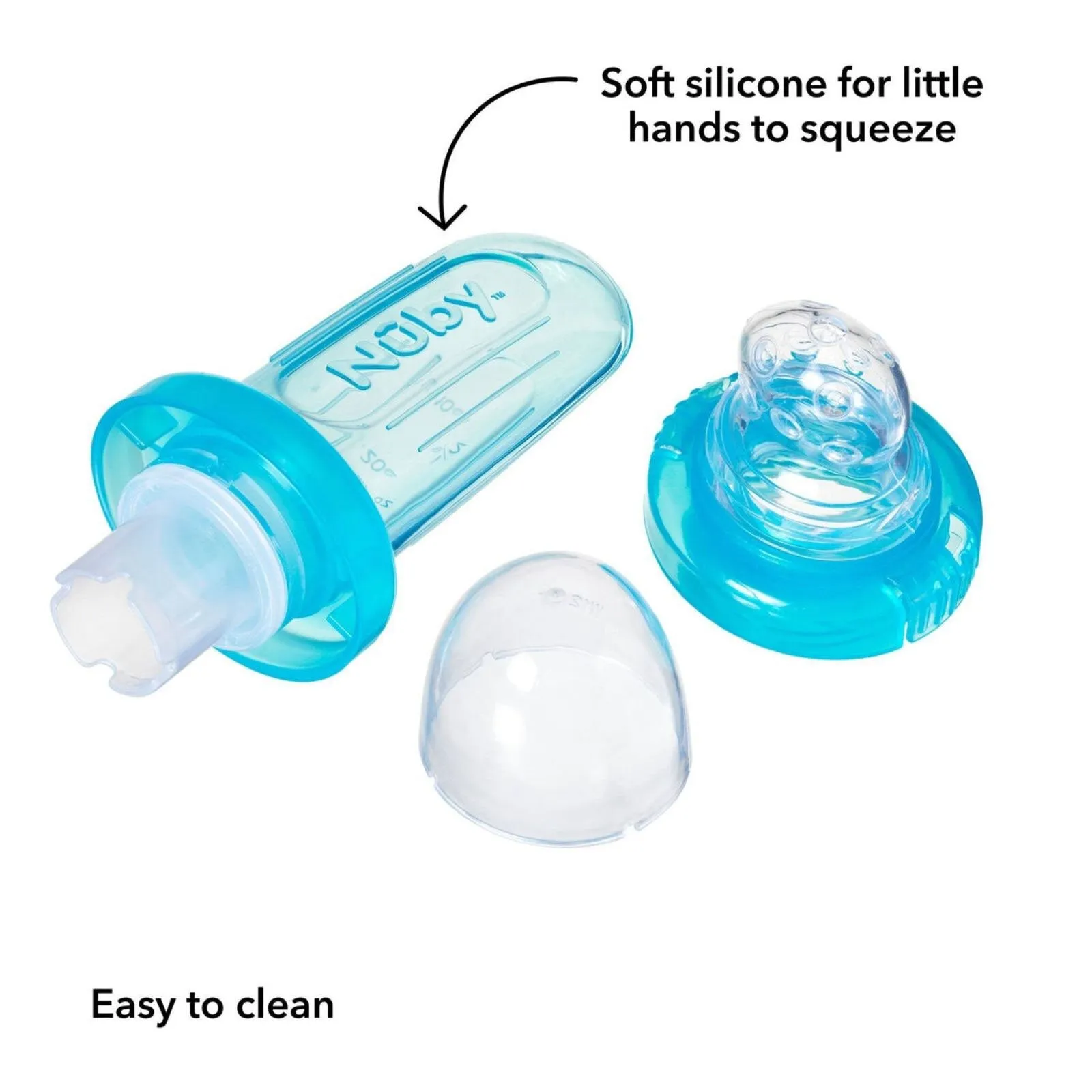 Nuby EZ Squeeze Weaning Feeder - Image 2