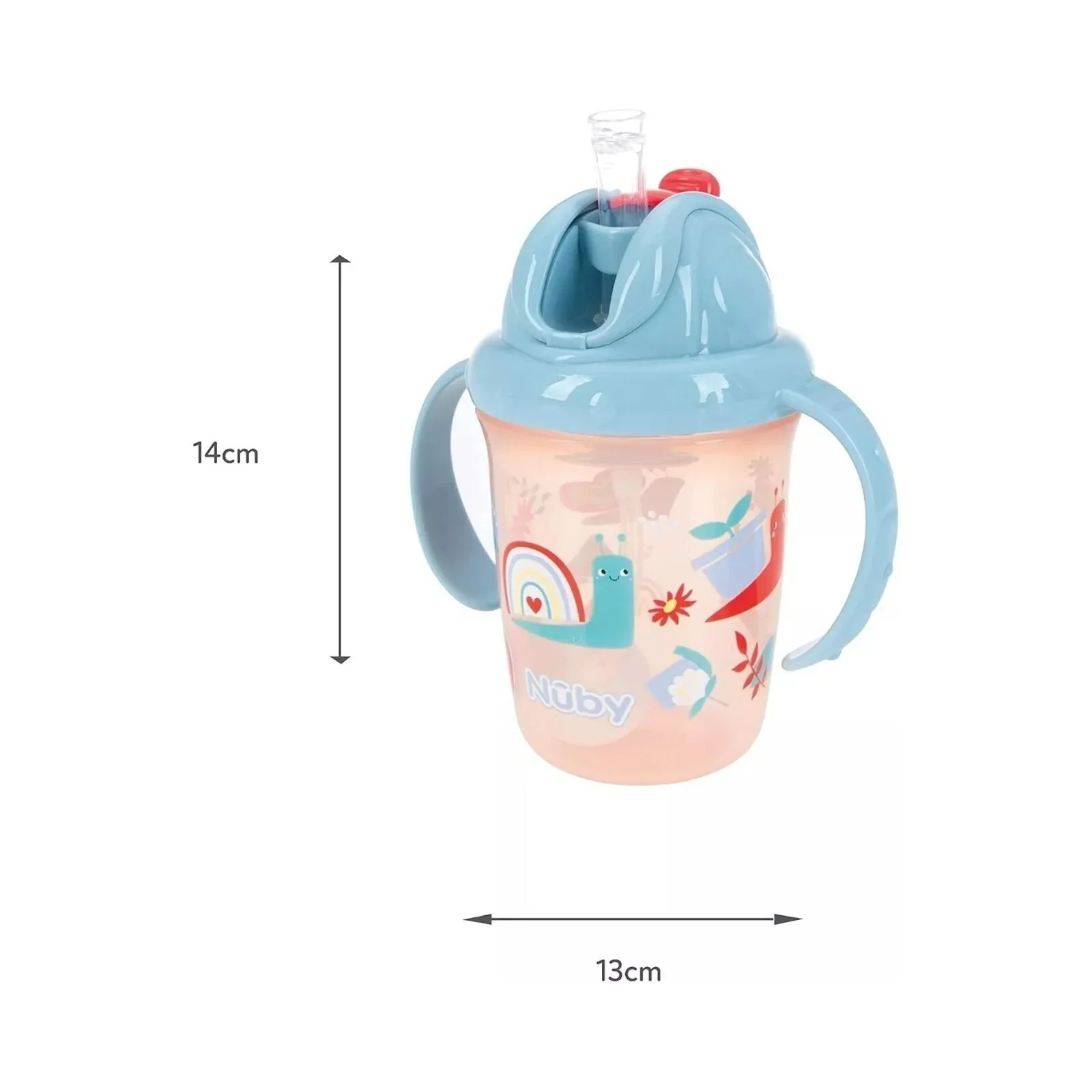 Nuby Flip N' Sip Sippy Cup 240ml Pack of 1 - Image 3