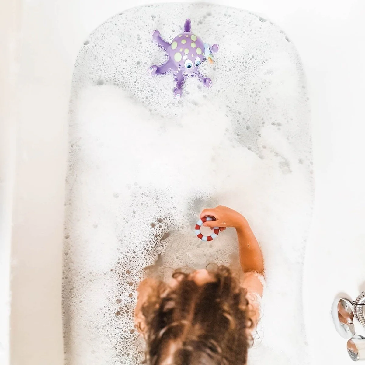 Nuby Floating Octopus Bath Toy - Image 4