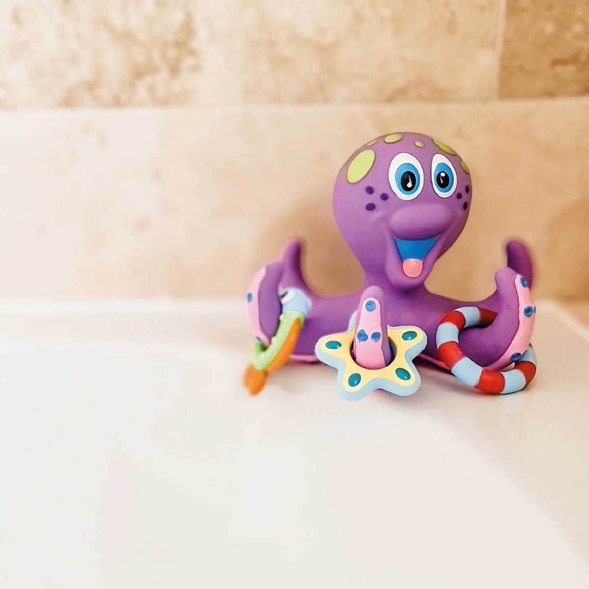 Nuby Floating Octopus Bath Toy - Image 5
