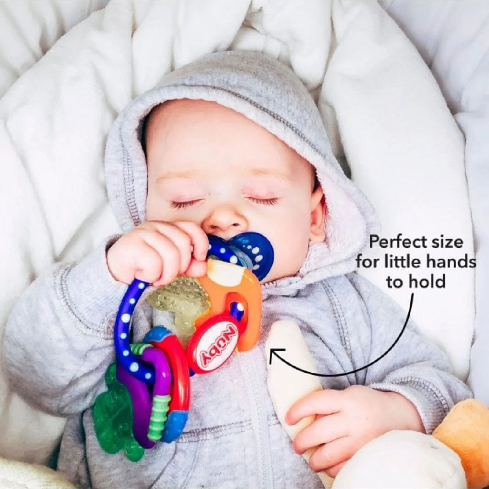 Nuby Icy Bite Keys Teether Toy - Image 6