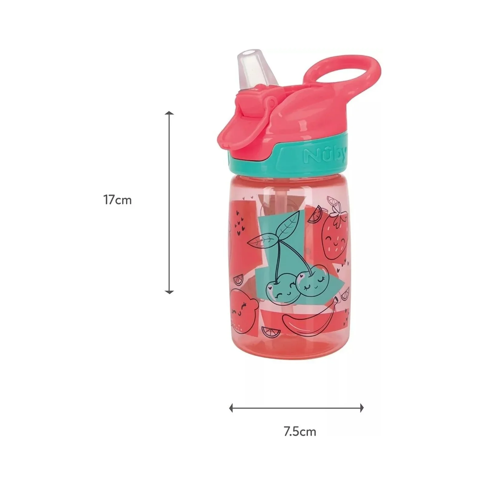 Nuby Incredible Gulp Water Bottle Pack of 1 360ml - Image 3