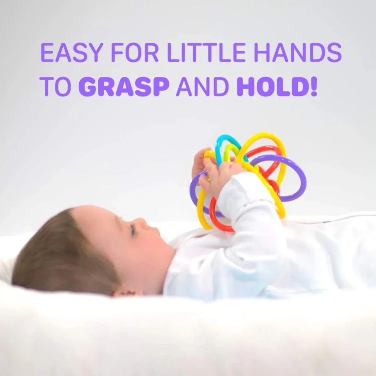 Nuby Lots of Loops Teether 3+ months - Image 4