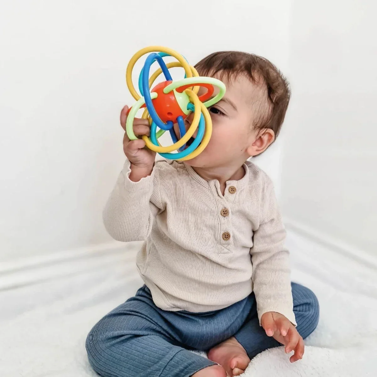 Nuby Lots of Loops Teether 3+ months - Image 6