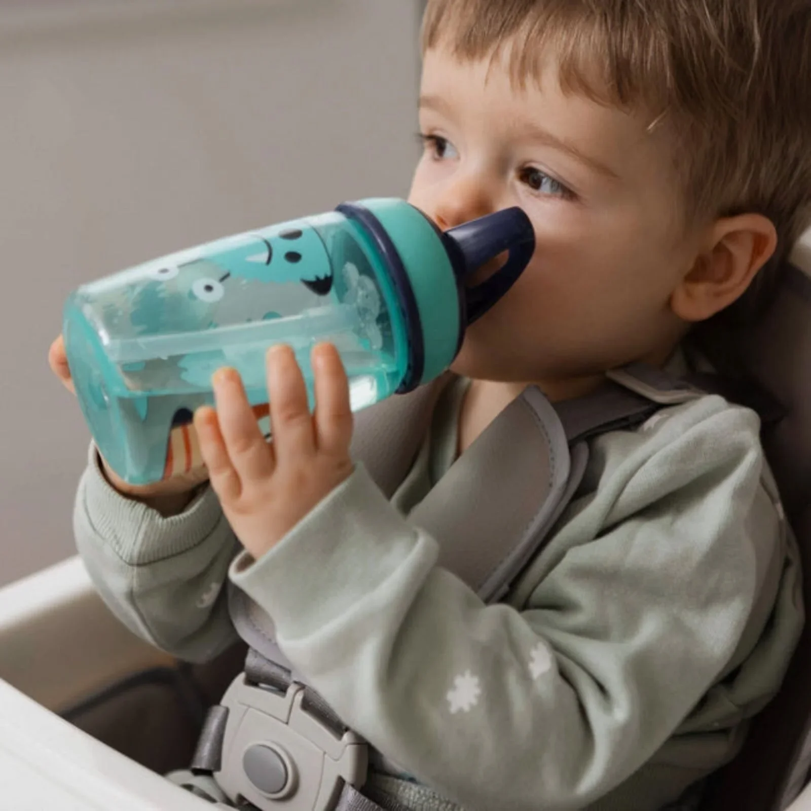 Nuby Mighty Swig Water Bottle Pack of 1 360ml - Image 4