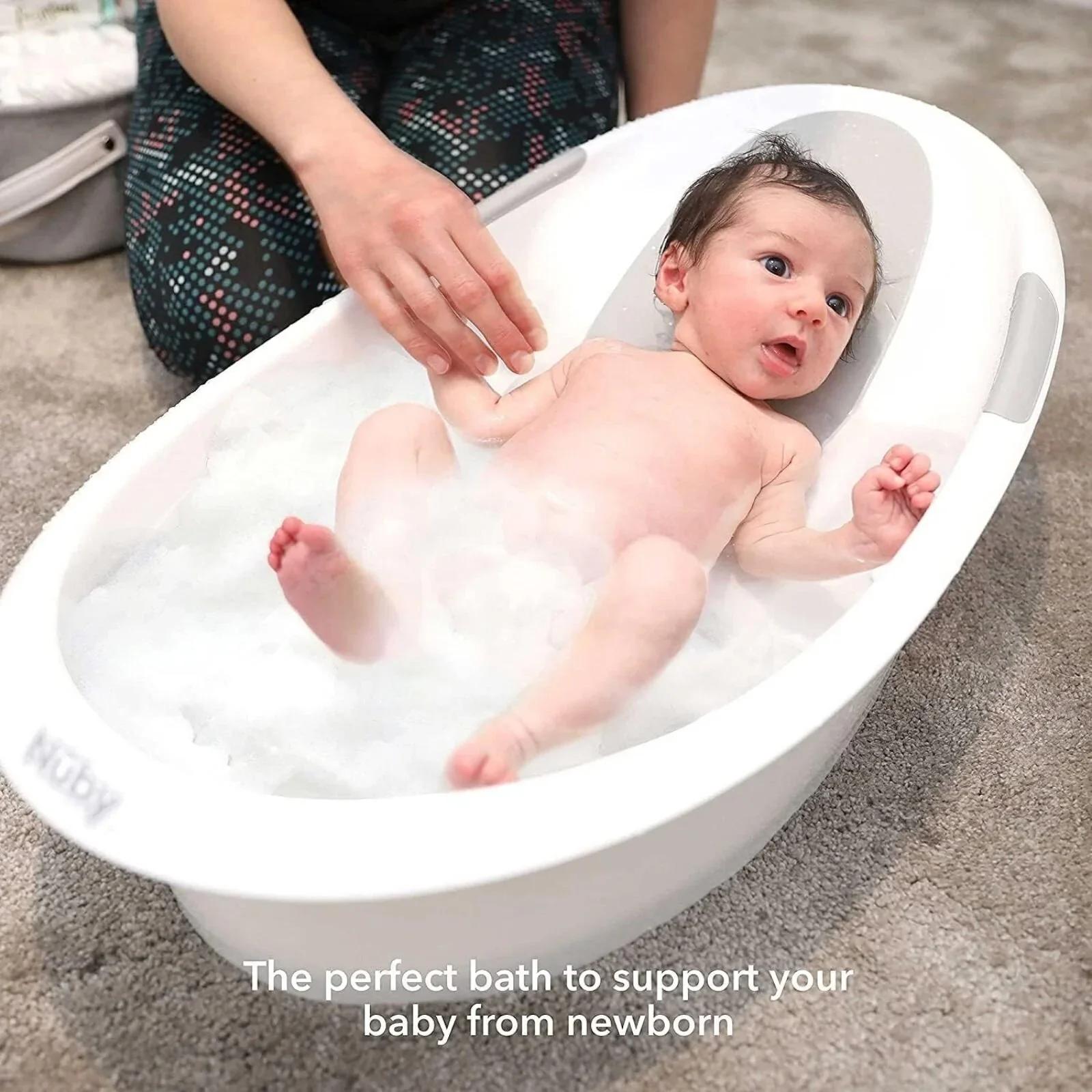 Nuby Newborn Baby Bath - Image 3