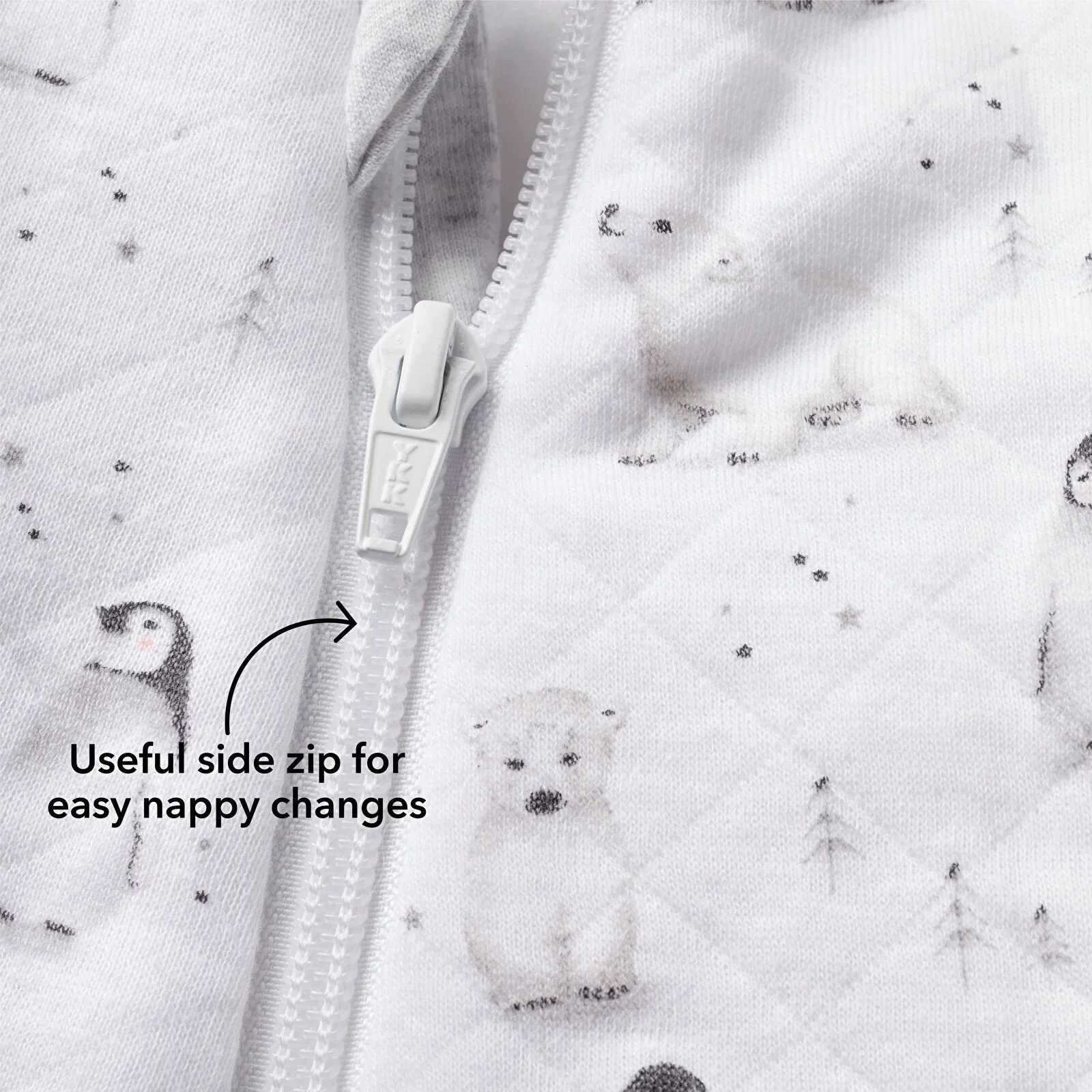 Nuby Quilted Sleeping Bag Penguin - Image 5