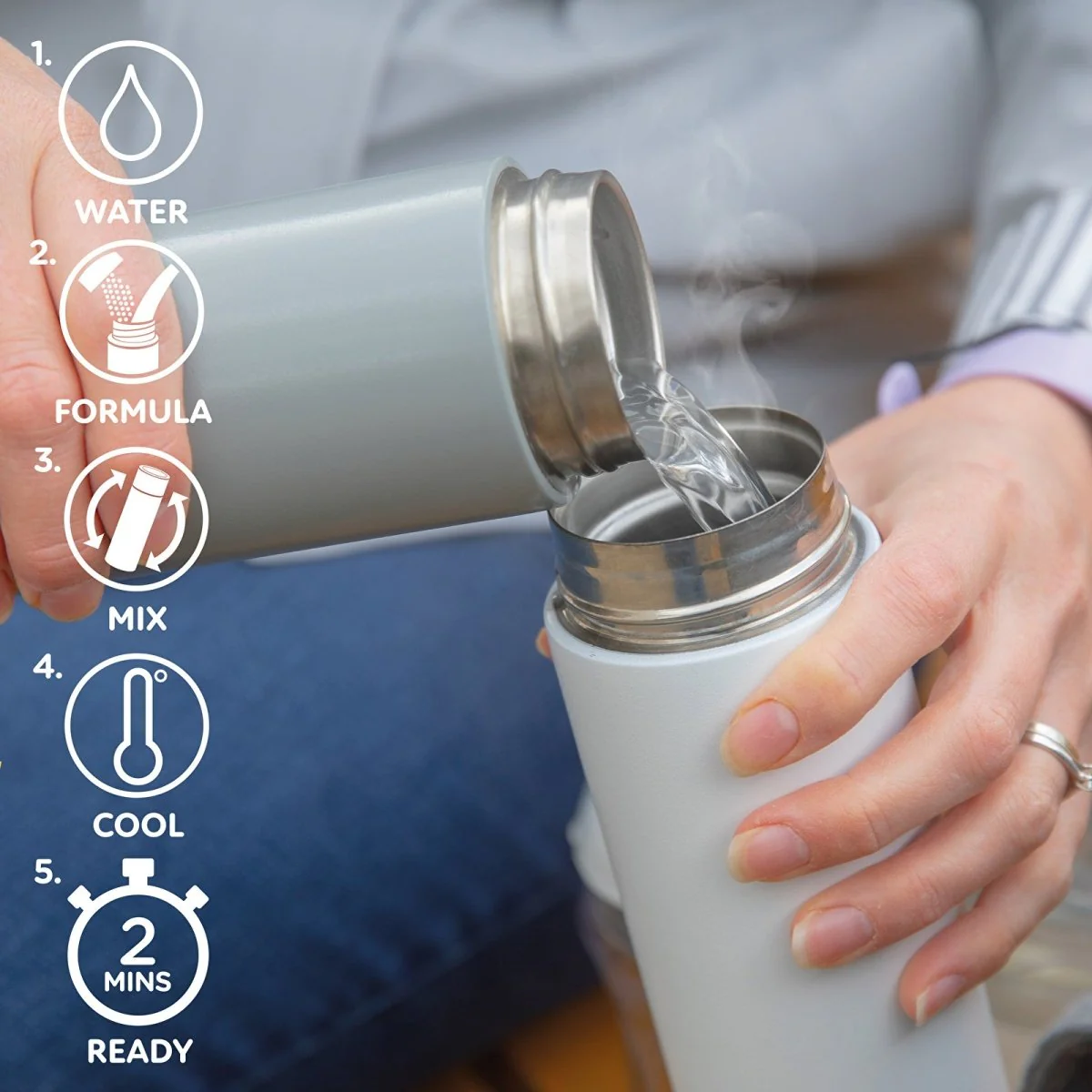 Nuby RapidCool Formula Feeding Kit - Image 5